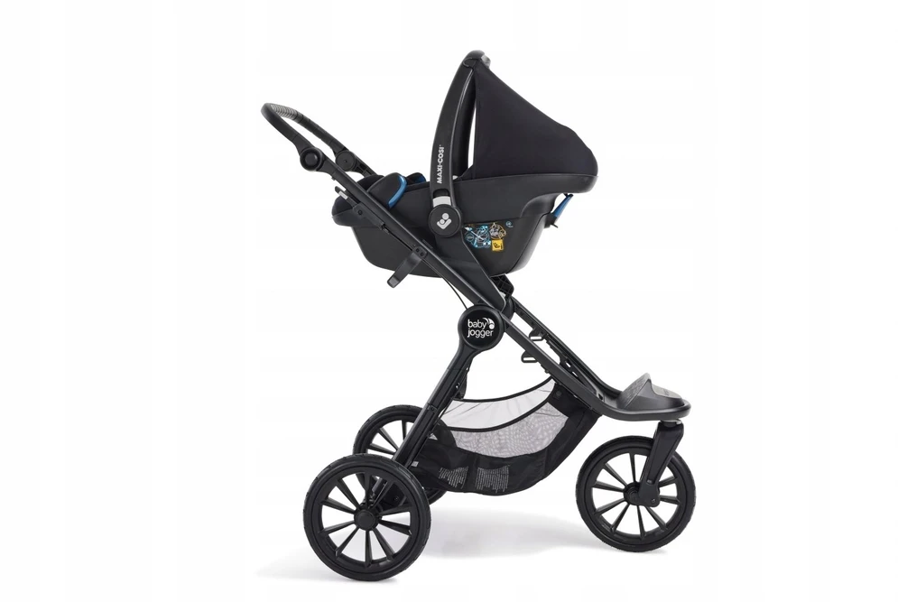 Vežimėlis BABY JOGGER BBJ WOZEK 2W1 CITY ELITE2 Krepšys vežimėliui OPULENT Juodas