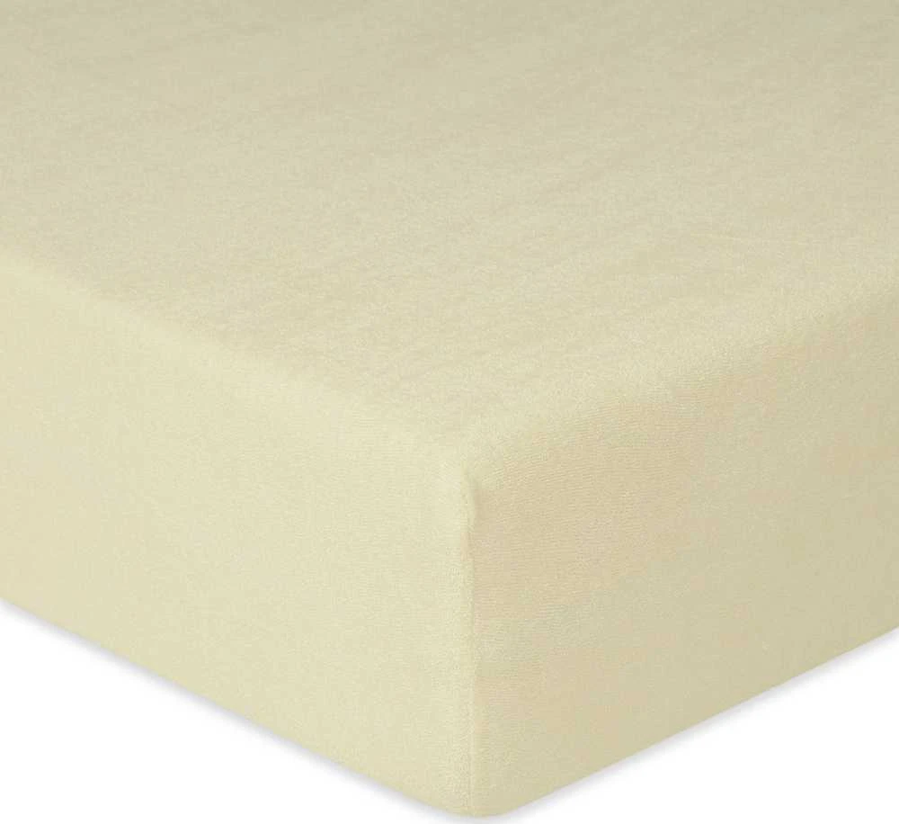 Baby Matex MATEX Neperšlampama paklodė TERRY su elastine juostele 60x120 [TB0023_02] ekri