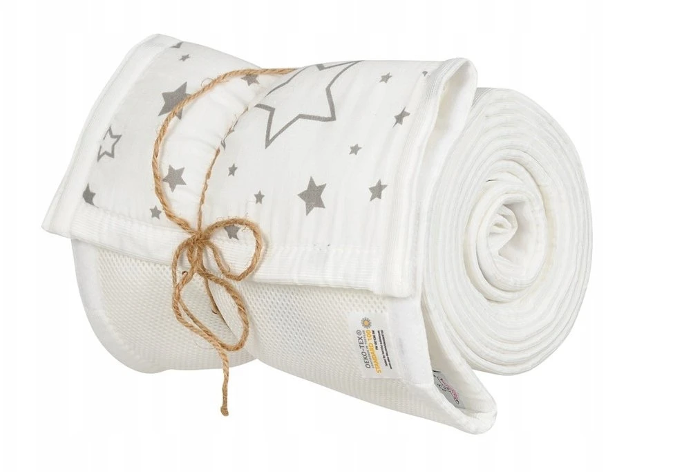 Baby Matex BUMP AIR DESIGN Bērnu gultiņas aizsargs 180x30 Stars
