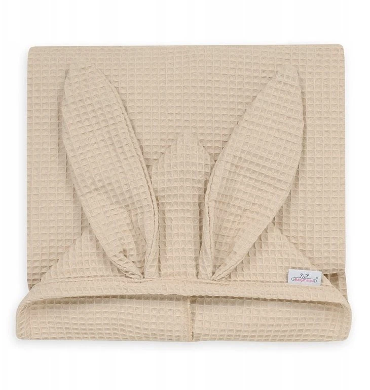 Rankšluostis Baby Matex BabyMatex Okrycie kąpielowe wafel Prestige Bunny roz. 70x140 (TB0456_16)