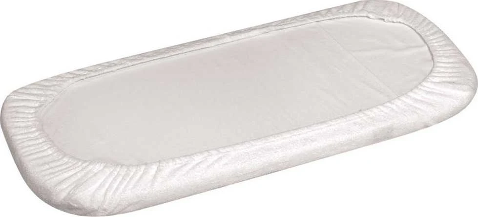 Baby Matex MATEX Neperšlampama paklodė vežimėliui JERSEY 35x75 [TB0390_01]balta