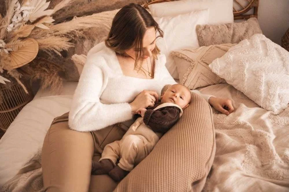 Baby Matex BabyMatex RELAX PRESTIGE MUSLIN pozicionavimo pagalvė, 190 cm ilgio