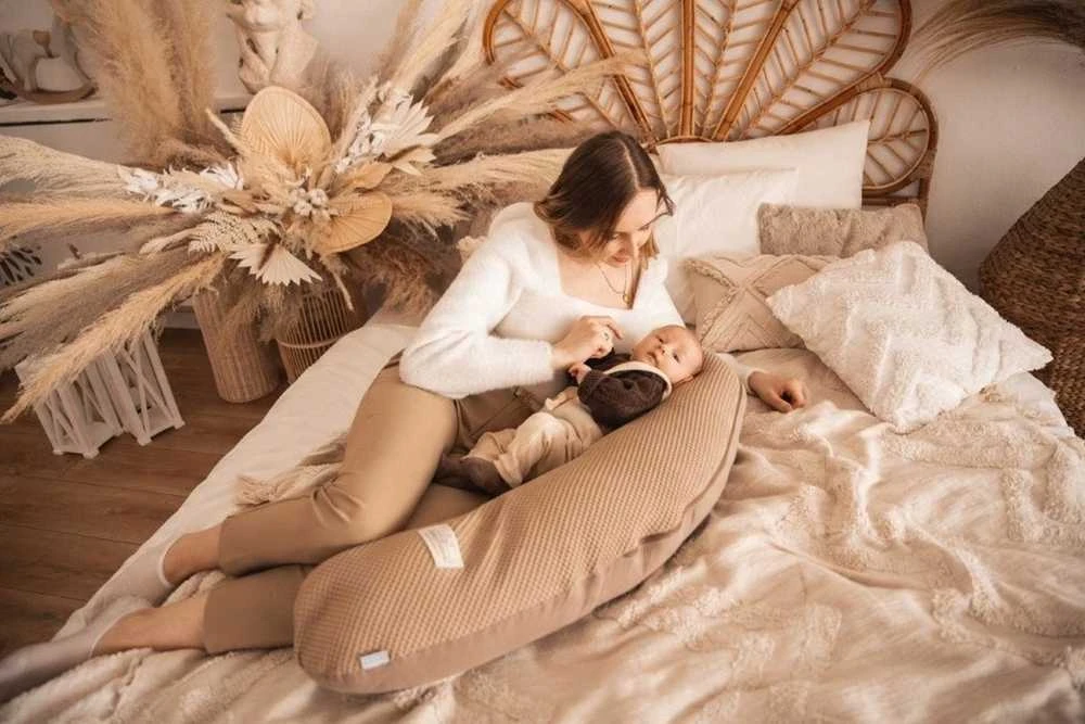 Baby Matex BabyMatex RELAX PRESTIGE MUSLIN pozicionavimo pagalvė, 190 cm ilgio