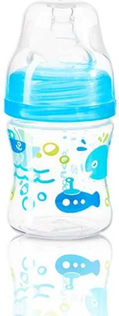Baby Ono BabyOno dieglių nesukeliantis plataus kaklelio buteliukas 120 ml nuo 0 mėn mėtinis 402/01
