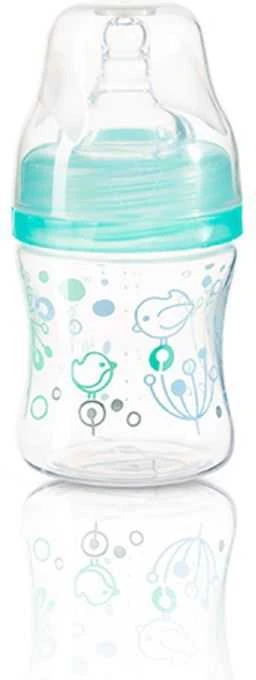 Baby Ono BabyOno dieglių nesukeliantis plataus kaklelio buteliukas 120 ml nuo 0 mėn mėtinis 402/01