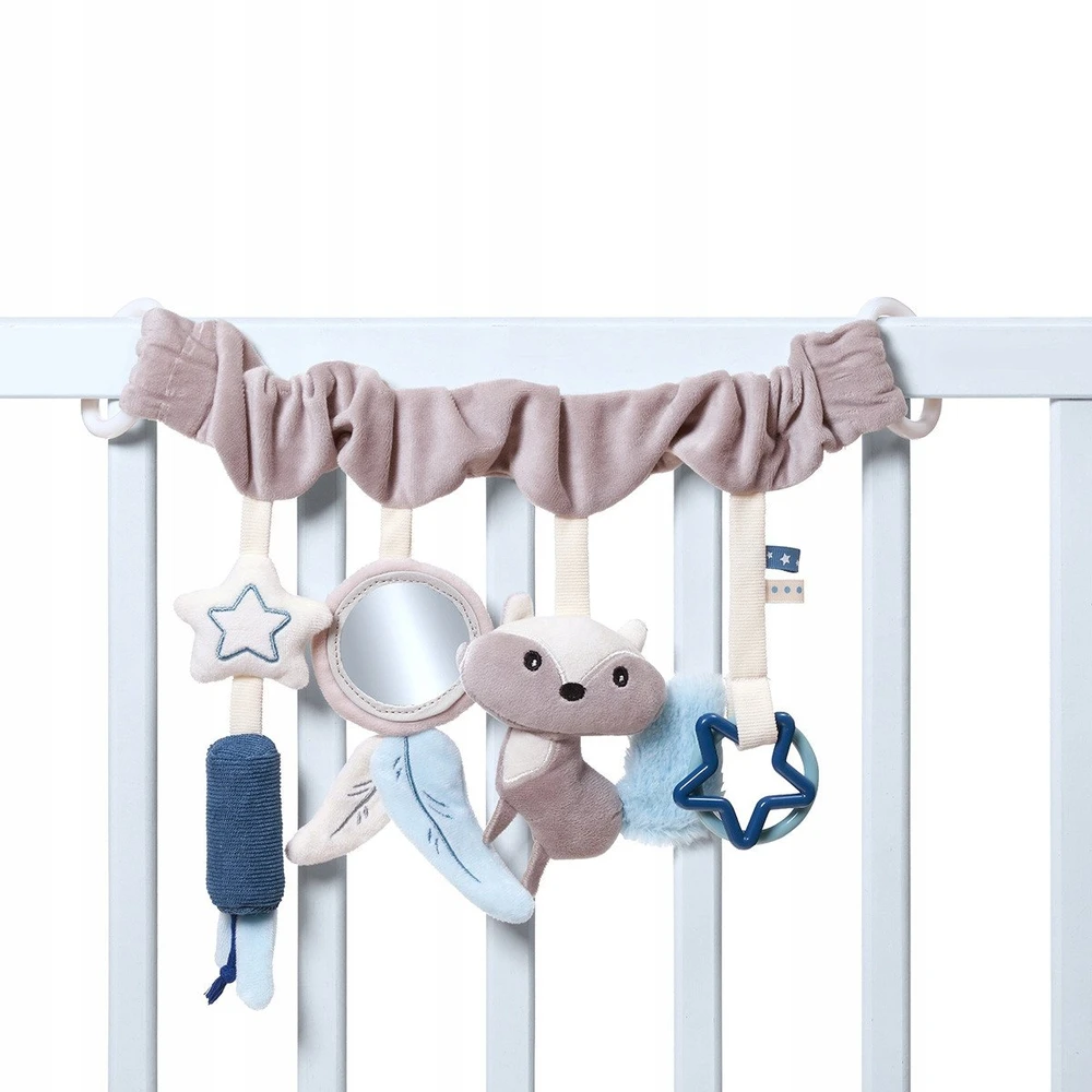 Baby Ono Babyono žaislas vežimėlio auto kėdutės meškėnas 1579