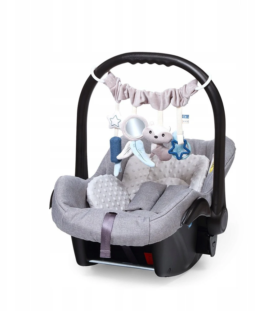 Baby Ono Babyono žaislas vežimėlio auto kėdutės meškėnas 1579