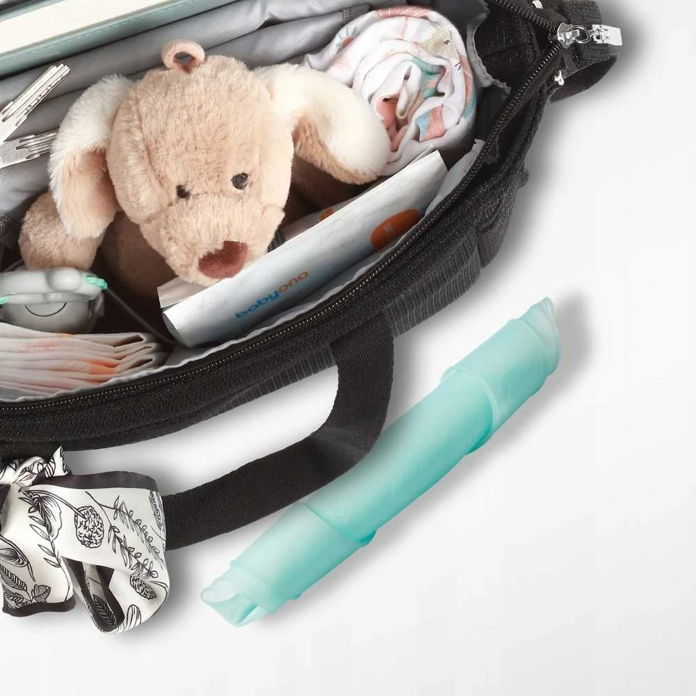 Baby Ono Babyono seilinukas silikoninis ypatingai plonas žalias 1598/01