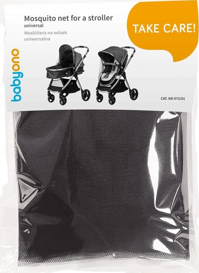 Baby Ono Babyono universalus tinkelis nuo uodų juodas 072/01