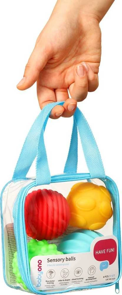 Baby Ono Babyono lavinamieji kamuoliukai 4 vnt 1529