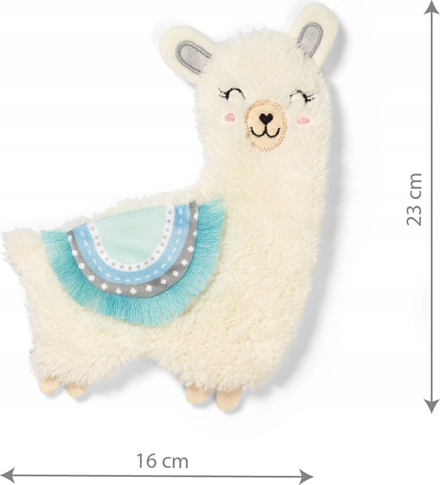 Baby Ono Babyono žaislas minkštas plokščias mėlynas llama 1557/02