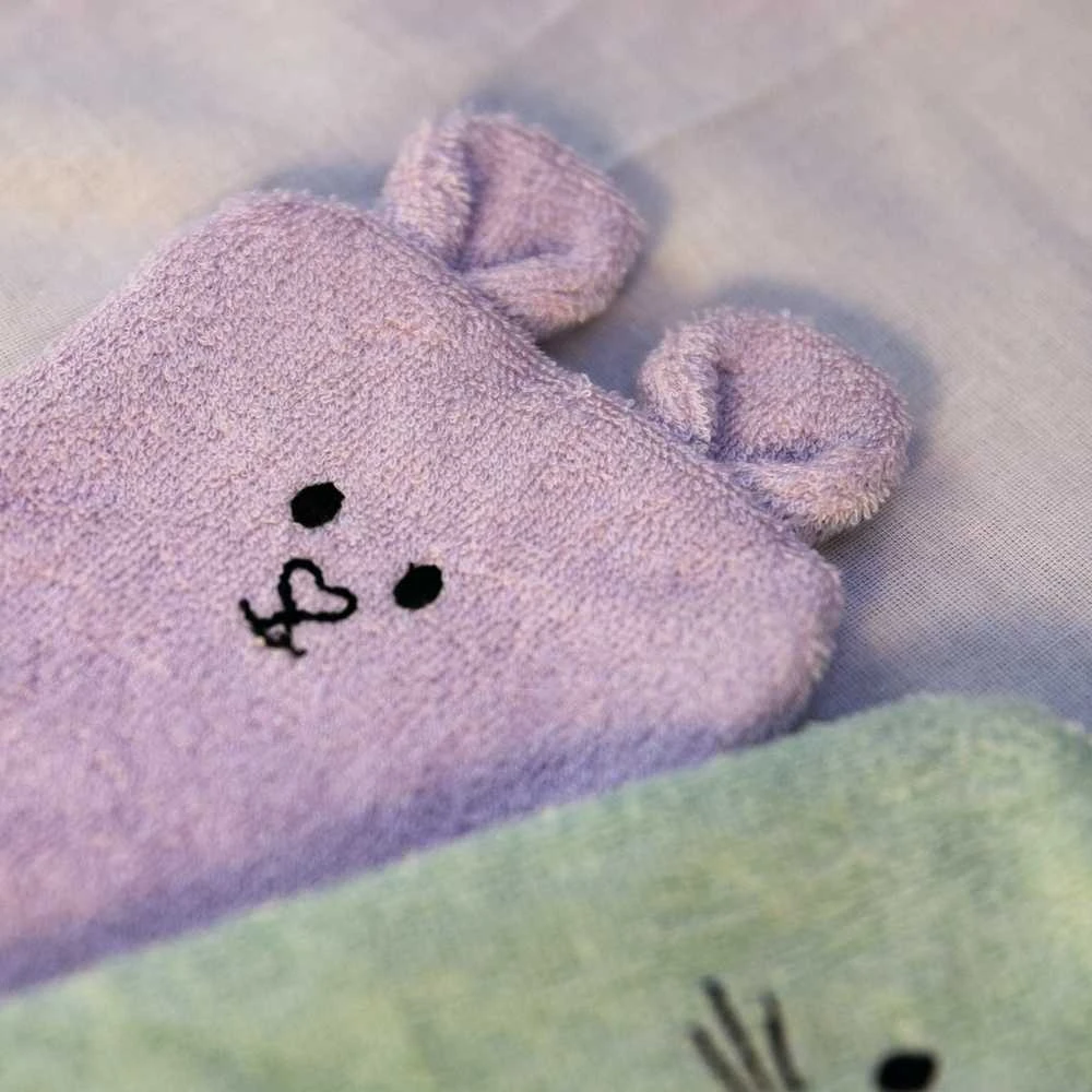 Baby Ono BabyOno pirštinė maudynėms bambukinė žalia 787/03