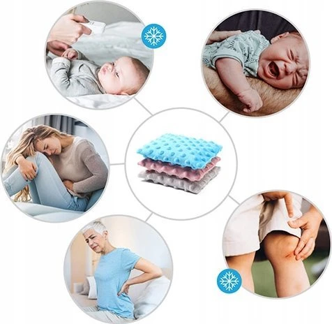 Baby Ono B.O.796/01 Vyšnių kauliukų karšto vandens butelis CHERRY rožinis