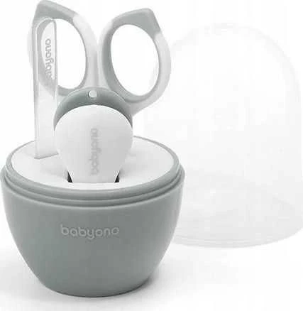 BabyOno manikiūro rinkinys, pilkas, 398/03