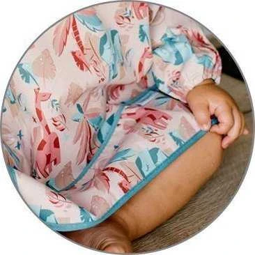 Baby Ono BabyOno prijuostėlė su rankovėmis džiunglės, 24m+, 1477/02