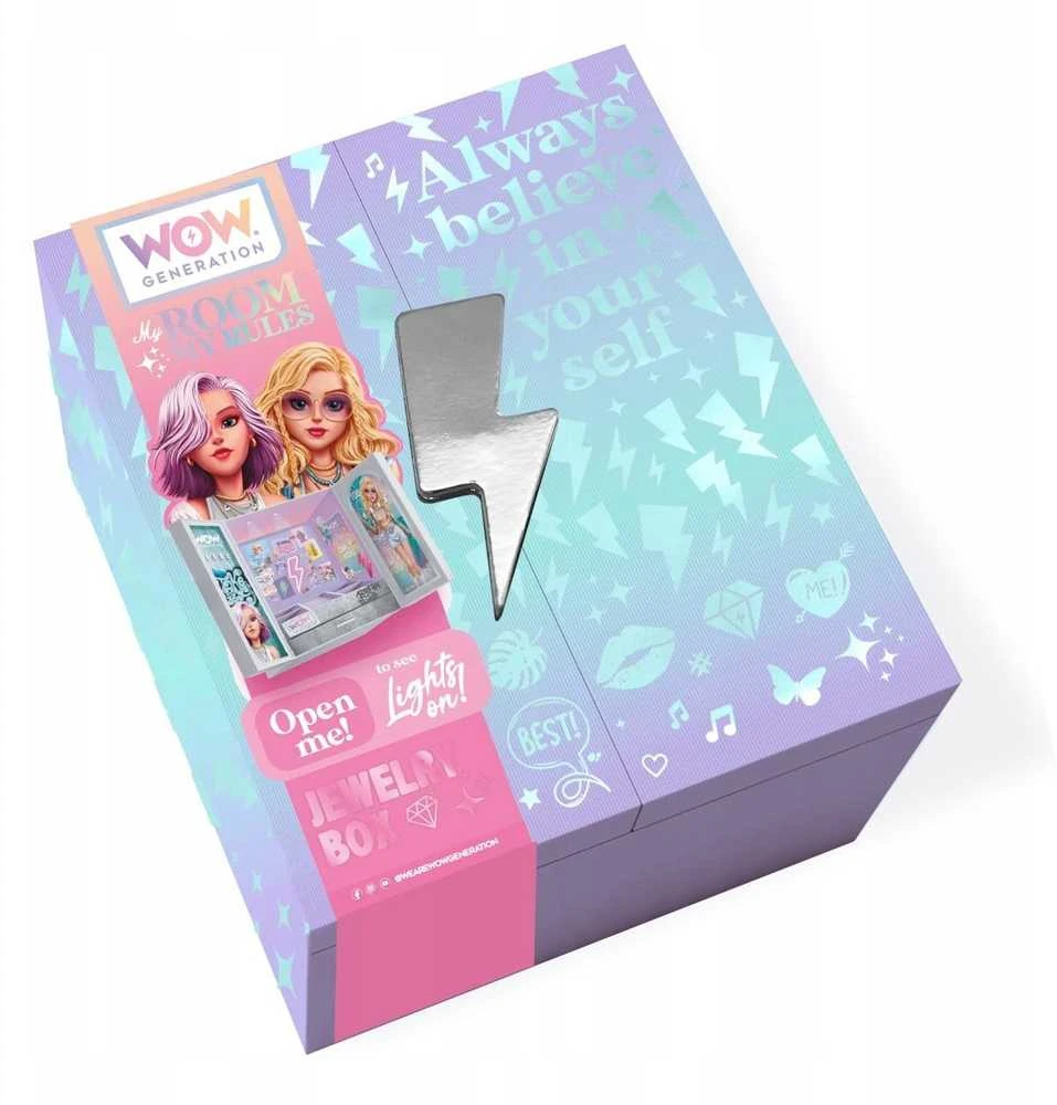 Kids Licensing PAPUOŠALŲ DĖŽUTĖ SU ŠVIESOS EFEKTEMIS WOW00115