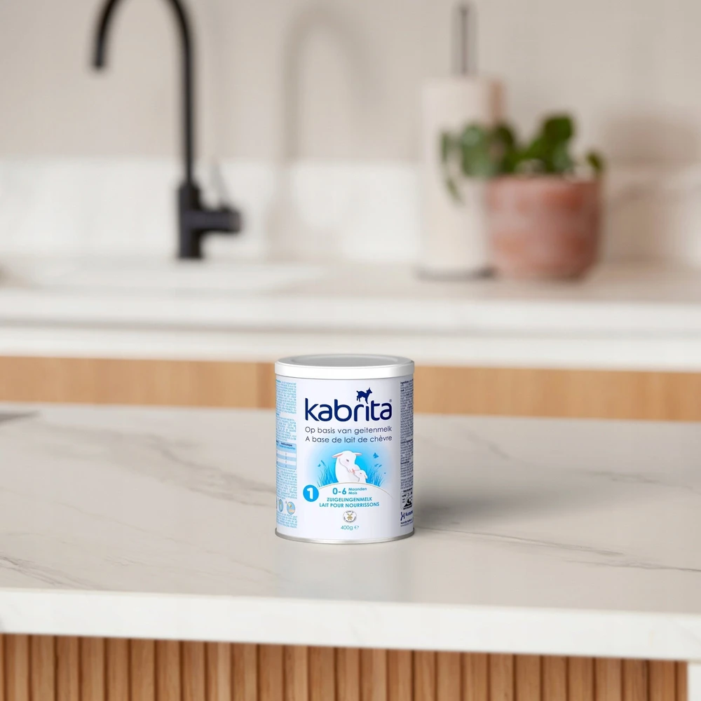 BabyBio Kabrita 1, Mleko Początkowe na bazie mleka koziego, 0 – 6 mėn., 400g