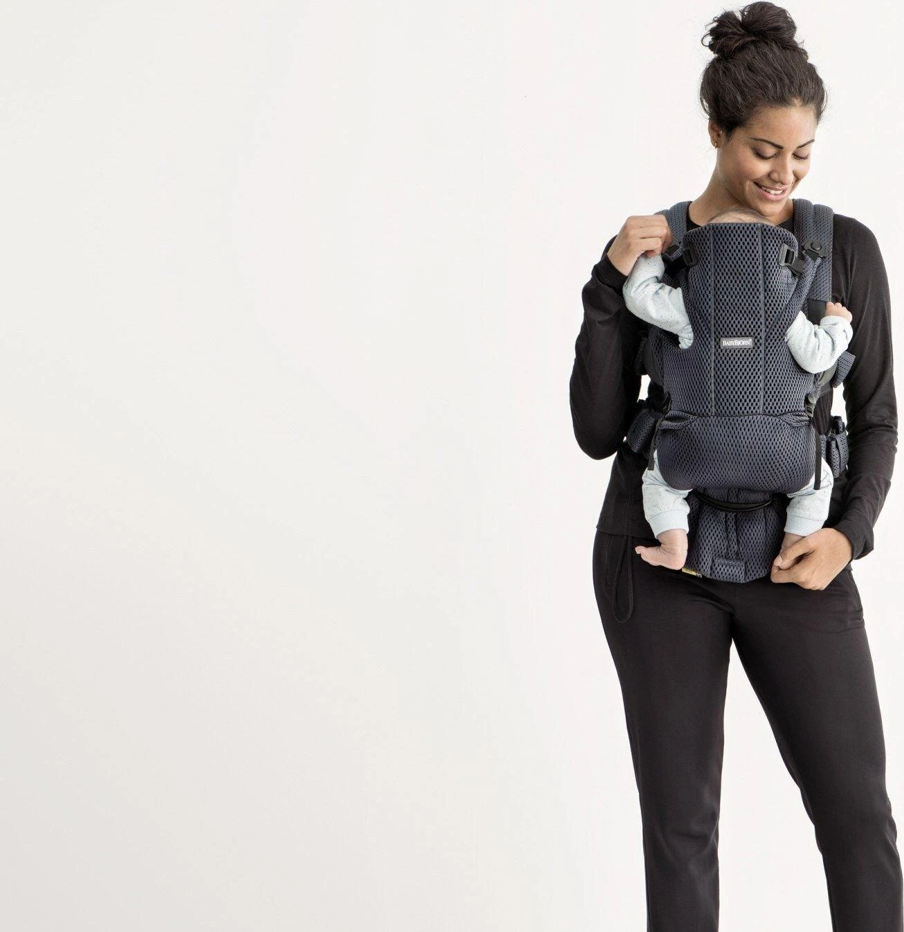BABYBJORN nešioklė Baby Carrier Move, antracito