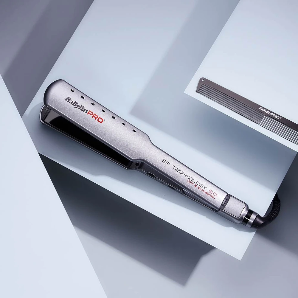Plaukų tiesintuvas BaByliss PRO Dry & Straighten BAB2073EPE su EP 5.0 technologija, 38 mm