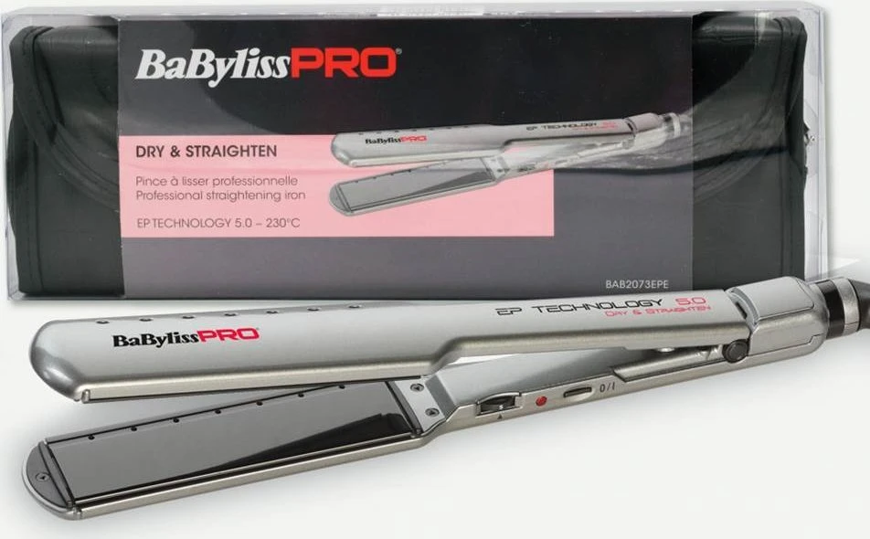 Plaukų tiesintuvas BaByliss PRO Dry & Straighten BAB2073EPE su EP 5.0 technologija, 38 mm
