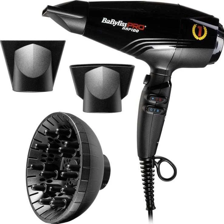Profesionalus plaukų džiovintuvas BaByliss Pro Ultra Light Dryer BAB7000IE, 22 500 aps./min.