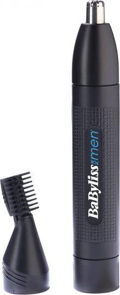 Sveikata ir asmeninė priežiūra - BaByliss Men Nosies Ir Ausų Žoliapjovė E652E, Plaunamos Priedai, Juoda
