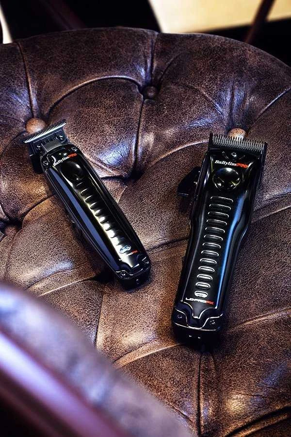 Įkraunama plaukų kirpimo-kantavimo mašinėlė-trimeris BaByliss PRO 4 Artists Lo-ProFX High Performance Trimmer FX726E, juodos spalvos