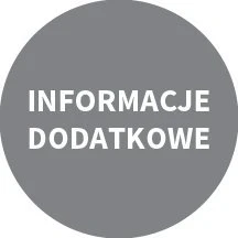 Papildomos informacijos piktograma pilkame apskritime
