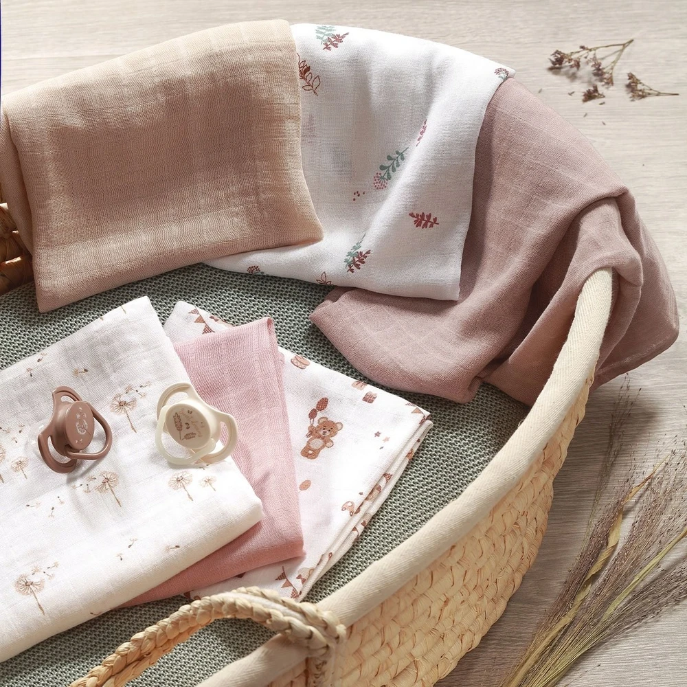 BabyOno BABY ONO 397/13 bambuko pluošto sauskelnės smėlio spalvos