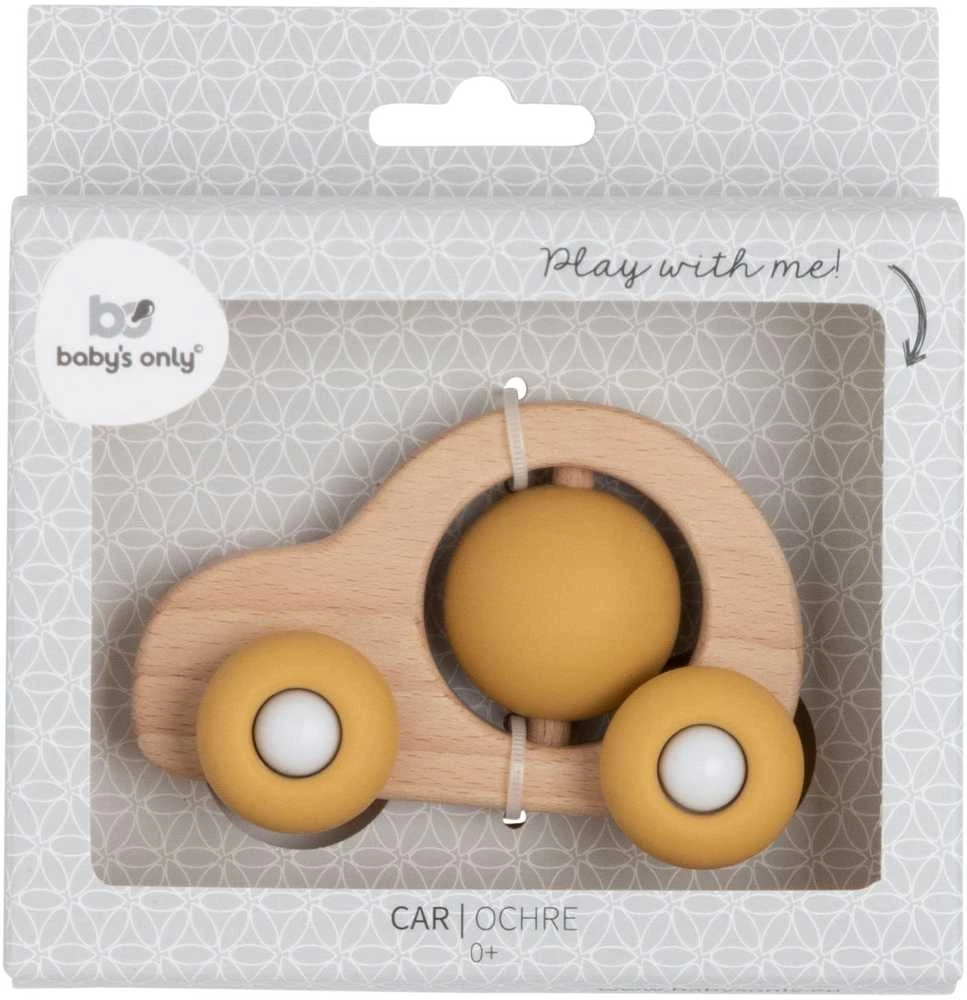 Babys Only medinis žaislinis automobilis Baby's Only 0+ Ochra BO-860.853.017.50