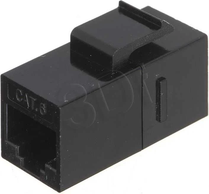 Bachmann Keystone RJ45-RJ45 UTP Juodas (940.112)