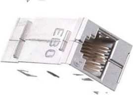 Bachmann RJ45 lizdas – rj45, Cat6 (940.044)