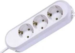 Bachmann lizdų juosta SMART 3 krypčių, balta 3,0 m, be jungiklio