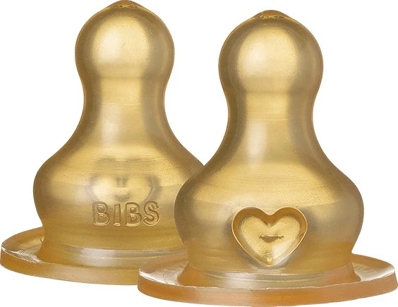 Badabulle BIBS buteliuko žindukai, 2 vnt., Medium flow
