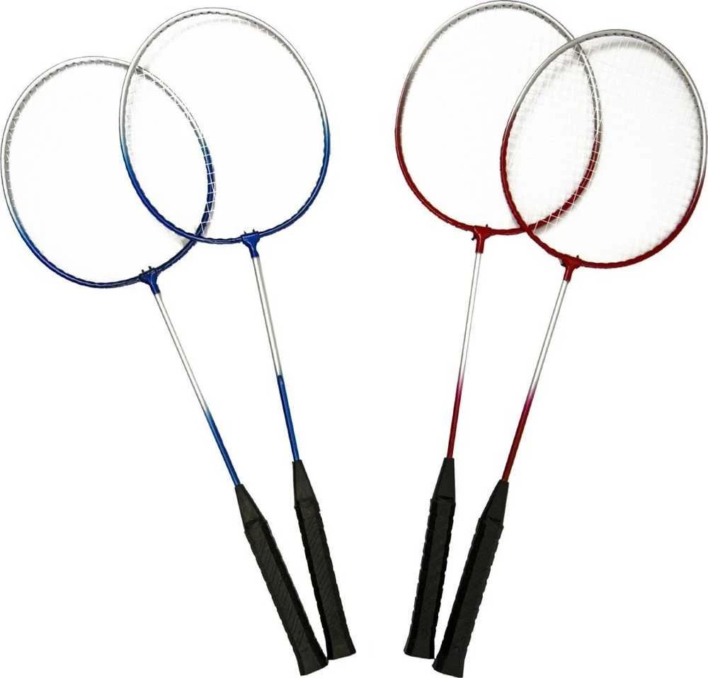 Badmintono rakečių komplektas 4 žaidėjams
