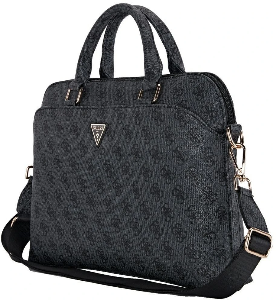 Guess PU 4G Triangle Logo Computer Bag 15/16" juodos spalvos