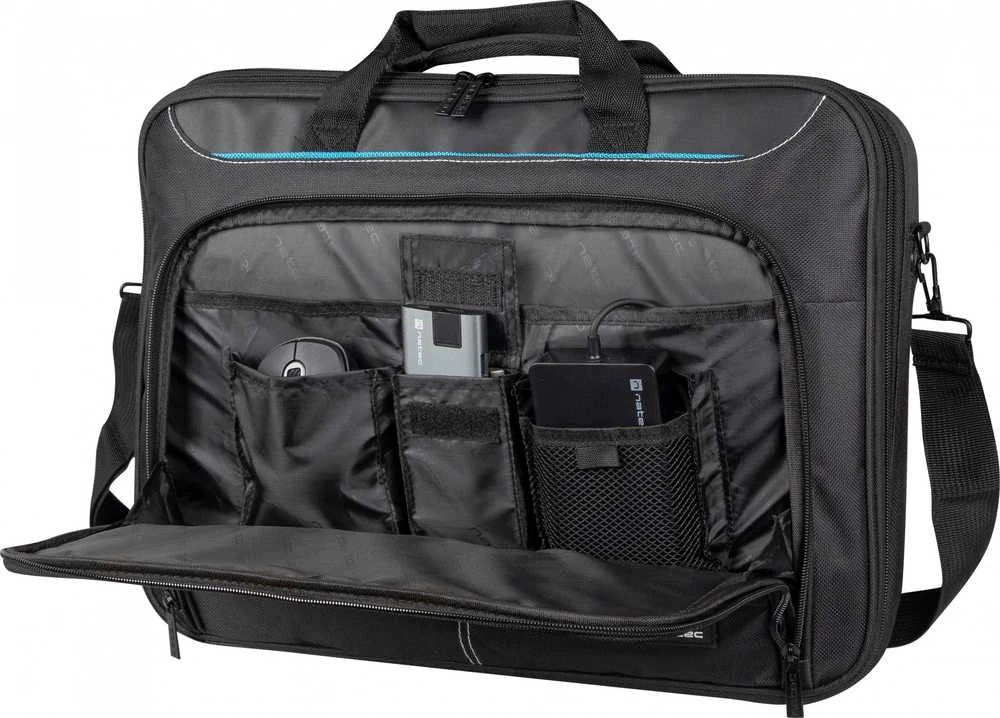 Dorma NATEC NTO-0769 Nešiojamas kompiuteris Bag DOBERMAN 17.3inch Juodas