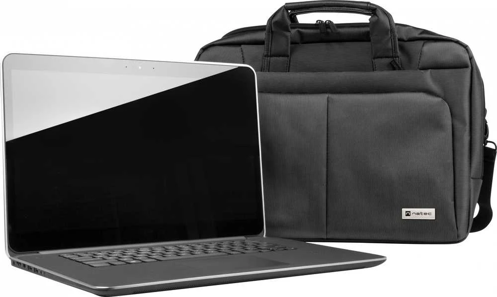 NATEC NTO-0814 Nešiojamas kompiuteris Bag GAZELLE 13inch - 14inch Juodas