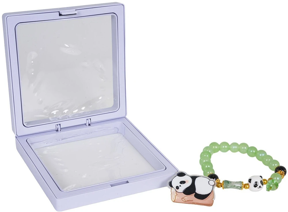 Bagsmart Panda Žalias Bracelet Jewelry Set