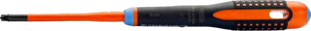 Bahco Izoliuotas atsuktuvas ERGO™ SLIM Combi SL5/PZ1x80mm 1000V VDE, automatiniams jungikliams