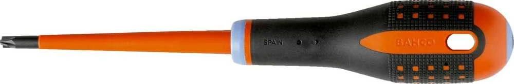 Bahco Izoliuotas atsuktuvas ERGO™ SLIM Combi SL5/PZ1x80mm 1000V VDE, automatiniams jungikliams