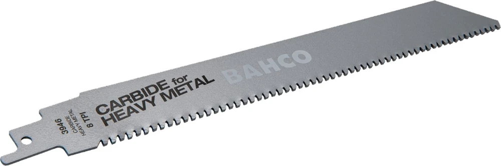 Bahco Karbidinė TCT tiesinio pjūklo geležtė 228mm*1,32mm 8TPI metalui 1vnt