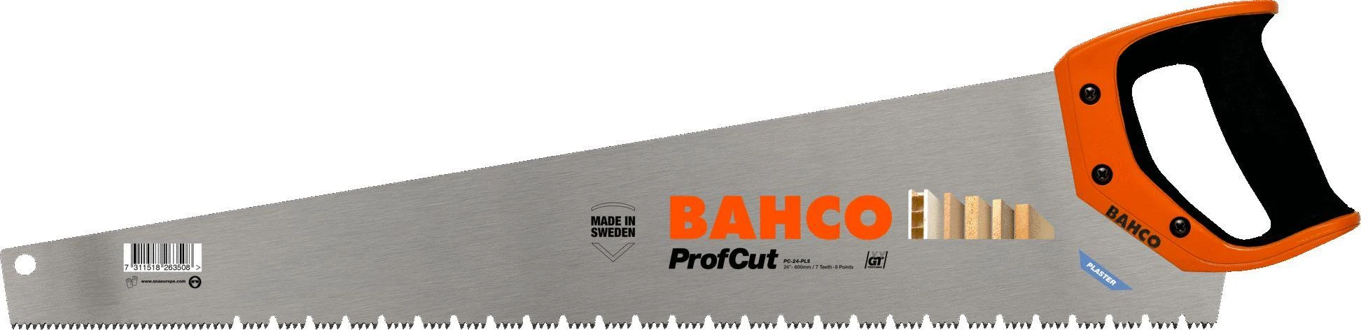 Pjūklas BAHCO ProfCut Plaster 600mm