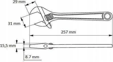 Bahco KEY NEXT 9072 10 "BAHCO