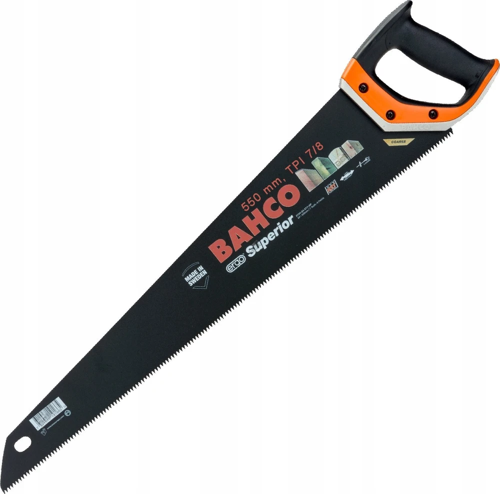 Bahco Pjūklas medžiui Superior 22" 550mm NXT7/8