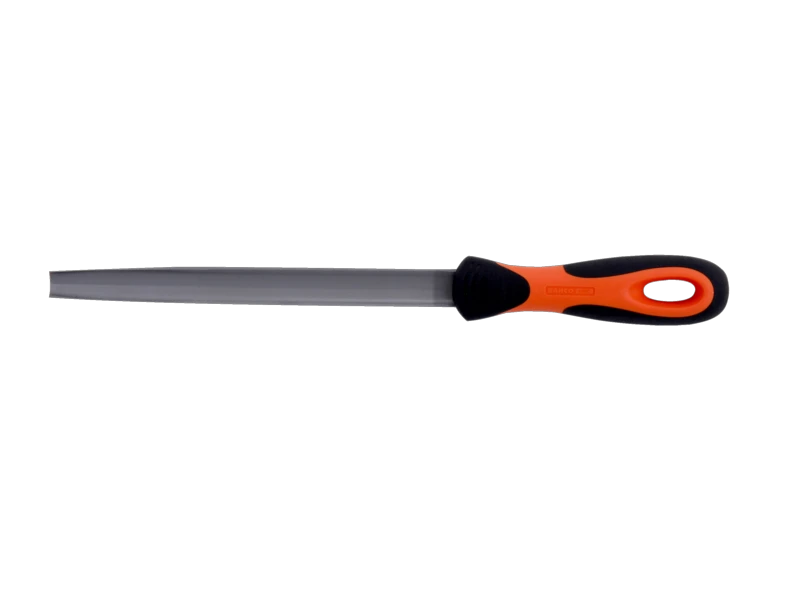 Dildė metalui Bahco ERGO™, pusapvalė 8" 200mm, vidutinio stambumo