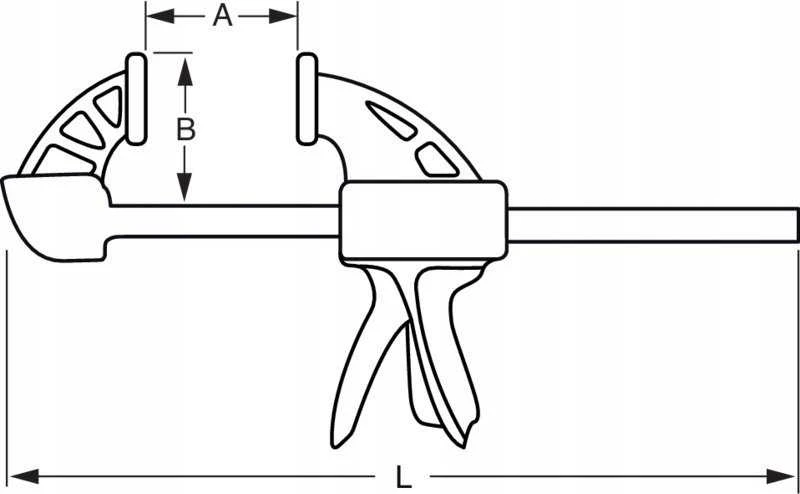 Bahco Spaustuvas-plėstuvas QCB 150mm