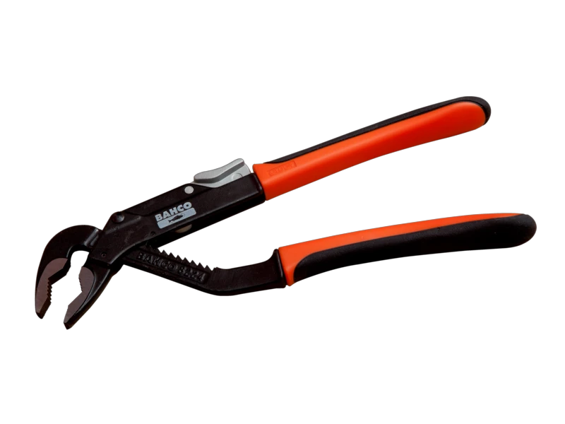 Bahco Reguliuojamos santechninės replės Ergo 250mm, max 45mm, greitas fiksavimas