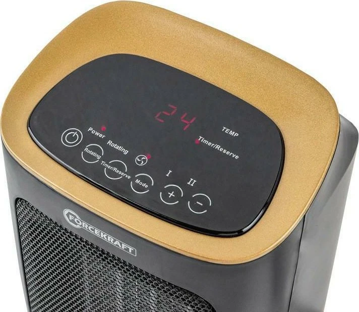 Bahco Rockforce Wmc 3-FAZIŲ VENTILIATORINIS ŠILDYTUVAS SU NUOTOLINIO VALDYMO PULTELIU 1800W /FORCEKRAFT