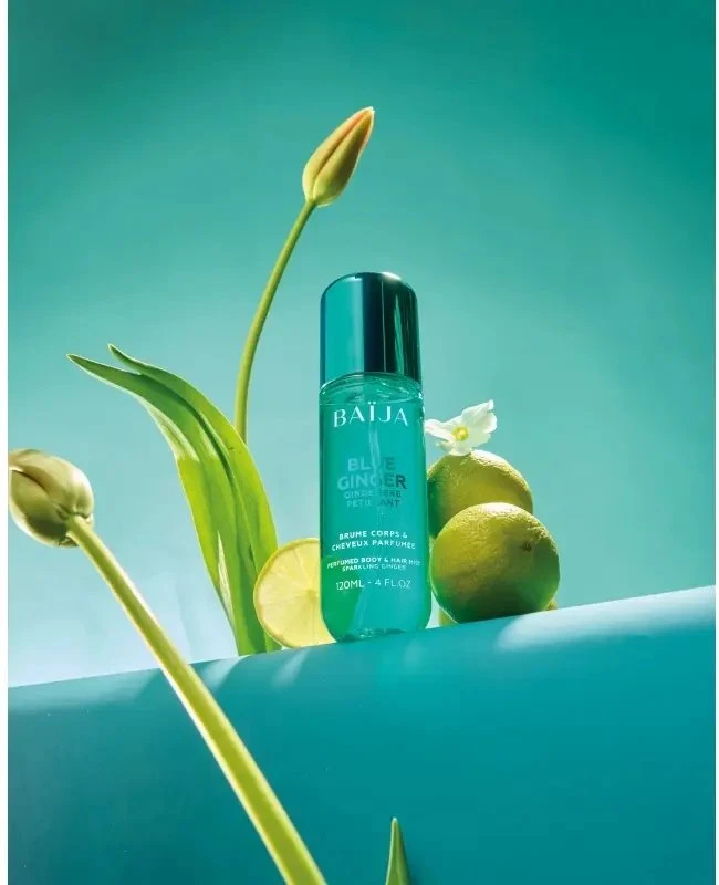 Baija Paris Baija Mėlyna Ginger Refreshing Body Purškiklis For Body & For Hair, 120 ml